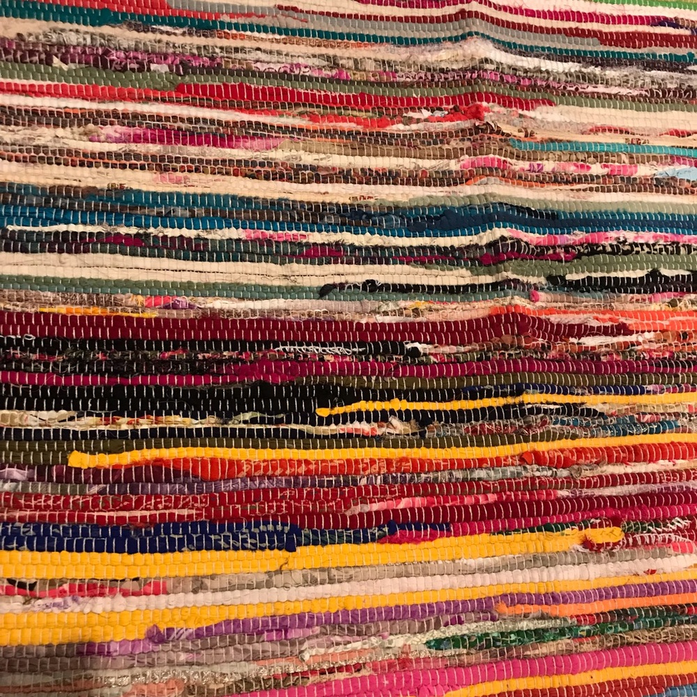 Chindi | Colorful Woven Rag Rug - Picture 4 of 7